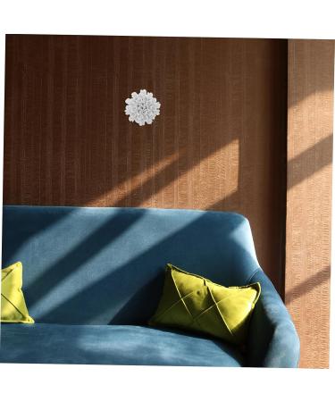 HOLIDYOYO 1pc Ceramic Sunflower Decorations Wall Art Decor Wall Decor Grace Decor Ceramics White - Buy Online on GoSupps.com