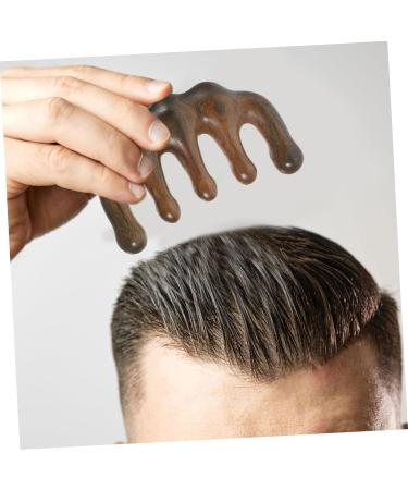 Buy Marmerdo Sandalwood Comb - Wide Dentures Pocket Comb & Gua Sha Kamm for Scalp Massage | Creative Massage Tools & Large Tooth Wooden Comb - Buy Online on GoSupps.com