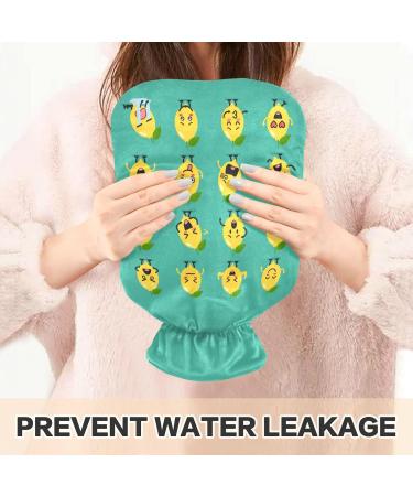 Buy Naanle Funny Lemon Heat Bottle - 2L Transparent Hot Water Bottle for Bed Hand/Foot Pain Relief | Heat & Cold Therapy - Buy Online on GoSupps.com