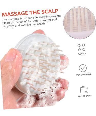Tovinanna 10-Piece Silicone Shampoo Brush Set - Scalp Massage & Cleaning Brushes for Ultimate Hair Care - Buy Online on GoSupps.com
