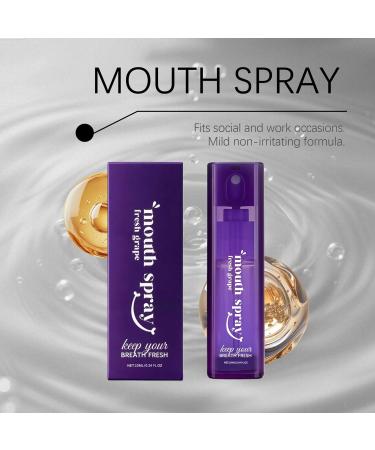  Zasdvn Mouthwash Spray - 10ml Natural Moisturizing And Refreshing Flavored Spray In Travel Size | For Women And Men With Sensitive Gums Throat And Teeth - Buy Online on GoSupps.com
