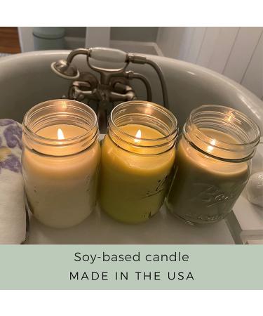Mosquito Naturals Lemongrass Eucalyptus Cedarwood Candles (Set of 3) | 88 Hour Burn | All Natural Soy | Made in USA - Buy Online on GoSupps.com