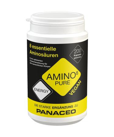 PANACEO Energy Amino8 Capsules 200 Pcs