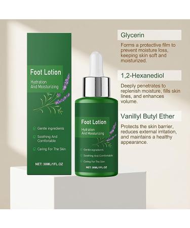  Niesel Foot Lotion - 30ml Softening Balm for Heels Nourishing Foot Cream | Daily After-Shower Care for Dry Winter Climates and Travel - Buy Online on GoSupps.com