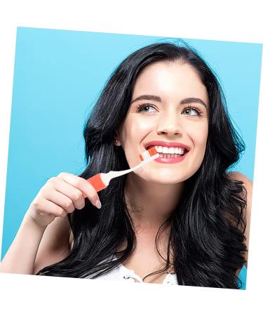 Buy Gradeneve 4-Piece Travel Toothbrush Set - Foldable Fine Bristle Wear-Resistant for Outdoor Use - Perfect for Travel - Buy Online on GoSupps.com