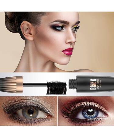 4D Silk Fiber Mascara - My Amazing Lashes Mascara for Luscious Lashes Liquid Lash Extensions Waterproof & Smudge-Proof Lengthening & Thickening Voluminous Eyelashes - Buy Online on GoSupps.com