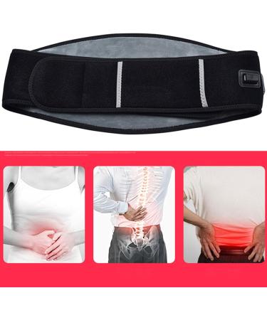 Shaple USB Charging Electric Heating Belt | Portable & Adjustable Waist Support for Back Waist & Shoulder Pain Relief - Buy Online on GoSupps.com