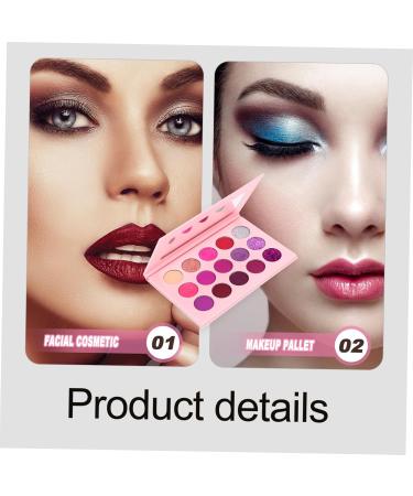 Outanaya 15 Eyeshadow Palette Glitter Eyeshadow Woman Eyeshadow Compact Purple Eyeshadow Compact - Buy Online on GoSupps.com