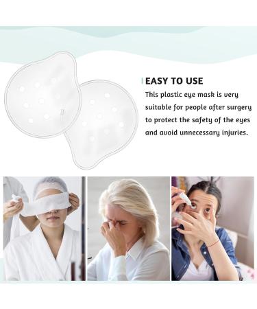 Eye Shield: 2 Pcs Breathable Plastic Eye Patches - Comfortable Eye Protection for Kids & Adults - Ideal for Eye Surgery Recovery - Buy Online on GoSupps.com