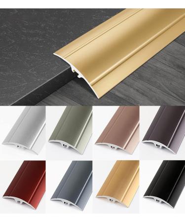 Floor Transition Strip Walkers Entry Ramp Wood to Laminate/Tile Threshold Transition Strip Aluminum Alloy Door Thresholds Carpet to Floor Uneven Floors (Color : Style6) - Buy Online on GoSupps.com