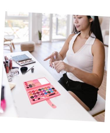 FRCOLOR 8pcs 33 Makeup Palette An Fittings Kids Makeup Pallet Folding Eye Shadow Pan Cosmetic Girl Tray - Buy Online on GoSupps.com