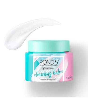 Pond's Makeup Remover Cleansing Balm 100mL - Gentle & Effective - 3.38oz - Single Pack - Buy Online on GoSupps.com