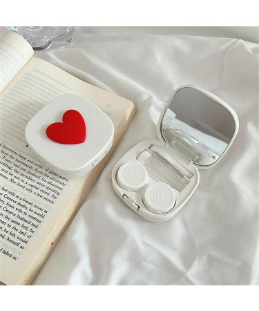 YROHGKPN Contact Lens Box Contact Lens Box Storage Machine Cute Contact Lens Holder Kit with Mirror Tweezers Remover Tool Easy Carry Colorful Contact Lens Case with Removal Tool - Buy Online on GoSupps.com