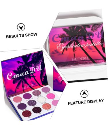 BELLIFFY 1 Box Eyeshadow Palette Glitter Eye Shadow Makeup Palette Makeup Pallet Colorful Plastic - Buy Online on GoSupps.com