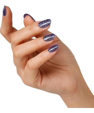 Bluesky Gel Nail Polish Amethyst Purple Mini BLZ24 Purple Blue Long Lasting Chip Resistant 5ml (Requires Drying Under UV LED Lamp) - Buy Online on GoSupps.com