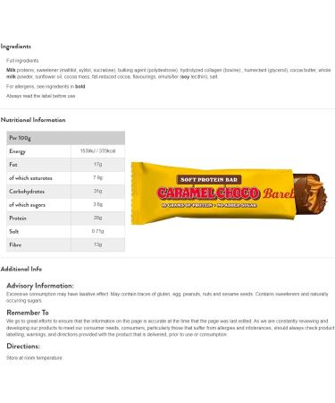 Nutritional Protein Bars Bundle with Barebells Low Sugar High Protein Variety Pack 55g Each Soft and Crunchy Chocolate Snack Including 1 x Wishesla Effortles Zip Bag - Buy Online on GoSupps.com