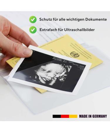 Olg's Mother-Child Pass Case | Transparent MKP Protective Cover from Austria | Ultrasound Image Organizer | Mother-Child Pass Organizer - 1 Piece - Buy Online on GoSupps.com