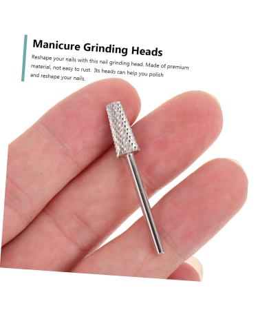 iplusmile Nail Polisher Nail Polishing Bits Manicure Grinding Heads Carbide Nail Drill Bit Nail Gel Manicure Grinding Tools Professional Nail File Manicure Supplies Pedicure Tungsten Steel - Buy Online on GoSupps.com