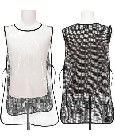 Hair Stylist Apron TPU Hair Salon Work Apron Transparent Work Vest Waterproof Barber Haircut Apron Adjustable Bib Apron for Stylist Accessories - Buy Online on GoSupps.com