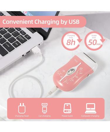 YHC Women's Rechargeable Electric Razor for Leg, Underarm, and Bikini Hair Removal - Buy Online on GoSupps.com
