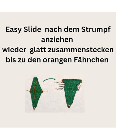 Arion Easy Slide & Olan Marp Fine Detergent for Compression Stockings - 50ml | Optimal Fit for Sizes 37-38.5 | Lightweight Care Solution - Buy Online on GoSupps.com