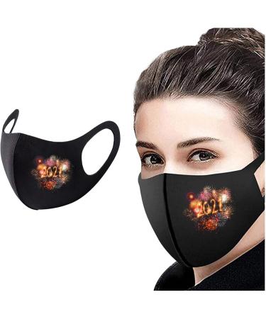 BEUU 1PCS Face Mack Reusable Washable Women for Cold Weather Cloth Fabric Cute Fashion Adjustable for Adult Men - Buy Online on GoSupps.com
