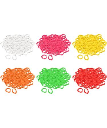 Fenteer 100 St e Adjustable Chicken Leg Rings - Size 2.8 cm Foot Clip Rings for Chickens Geese & Ducks - Rose Red - Buy Online on GoSupps.com