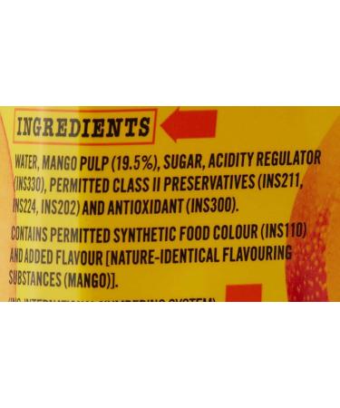 Mango Frooti 1 litre (lot de 3) - Frais et juteux - Jus naturels - Sans conservateurs ni colorants ajout s - Fabriqu partir de mangues fra ches - Buy Online on GoSupps.com