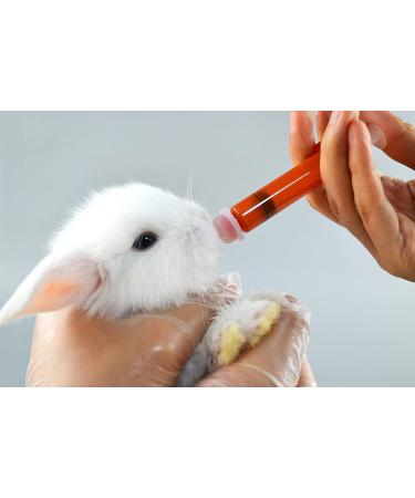 Pet Feeding Bottle & Syringe Set with Silicone Nipples - Ideal for Dogs, Cats, Puppies, and Wild Animals - Buy Online on GoSupps.com