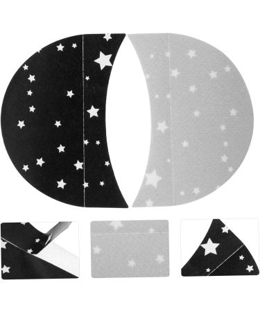  Didiseaon Didiseaon 100pcs Eyeshadow Stickers Eye Makeup Stickers Eye Shadow Stamp for Makeup Stencils Eyeliner Nonwoven Fabric Black - Buy Online on GoSupps.com