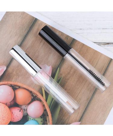 FOMIYES Empty Eyelash Tube 3pcs Mascara Glass Containers Terrarium Mini Empty Eyelashes Bottle Eyelash Brush With Stick Small medium As Shown - Buy Online on GoSupps.com