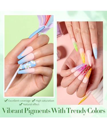 BORN PRETTY Acrylic Powder Set - 36 Colors Professional Nail Art Kit for All Seasons - 3D Acrylic Powder for French Nail Extensions - Buy Online on GoSupps.com