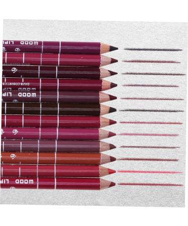 Healvian Pieces Lipliner Set Dark Brown Lipliner Pencil s Pencil Pencils Lip Pencils Women Random Color Mediumx2pcs as shown x 2pcs - Buy Online on GoSupps.com