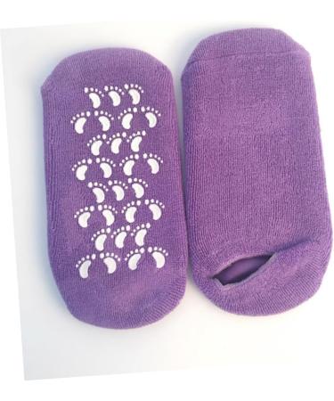 POPETPOP Moisturizing Gel moisturizing Hand Gloves moisturizing Gloves spa Gloves Purple Socks Foot Moisturizing Socks - Buy Online on GoSupps.com