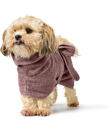 HUNTER Dog Bathrobe Riga - Size 40 Old Pink | Comfortable & Stylish Pet Care - Buy Online on GoSupps.com