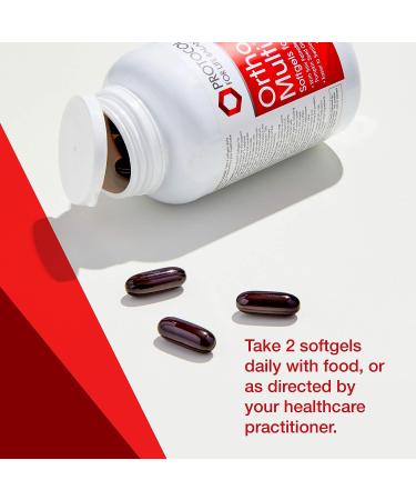 Protocol Ortho Multi Prostate Health & Multivitamin for Men - Iron-Free Softgels - 90 Count - Buy Online on GoSupps.com