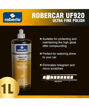 ROBERCARUF920 Ultra Fine Polish - Premium 1KG Buffing & Cutting Compound for Automotive Paint Restoration - High-Gloss Finish Kit - Buy Online on GoSupps.com