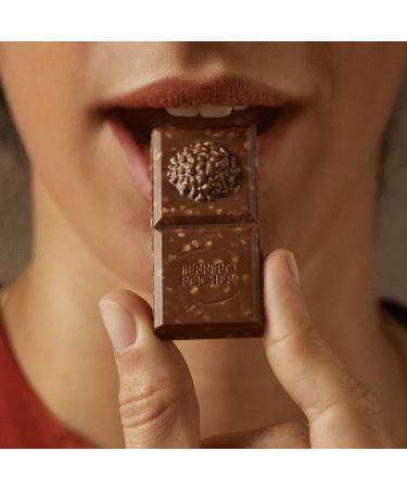 FERRERO ROCHER Premium Chocolate Bar Milk Chocolate with Hazelnuts and Almonds Bar 90g Milk Hazelnut and Almond - Buy Online on GoSupps.com