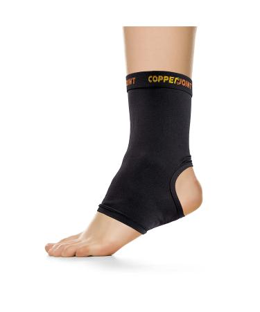 CopperJoint Compression Ankle Sleeve  Copper-Infused High-Performance Breathable Design, Provides Comfortable and Durable Joint Support - All Lifestyles - Single Large