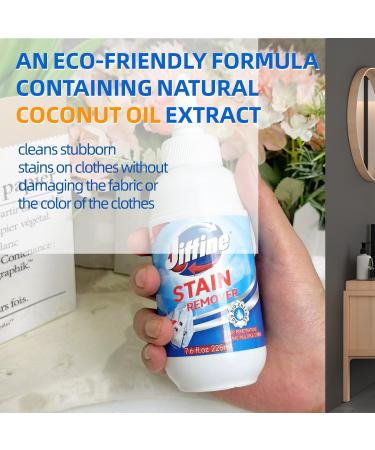 Effective Laundry Stain Remover 7.6oz | Removes Grease Coffee & Wine Stains from Fabrics & Carpets - Buy Online on GoSupps.com