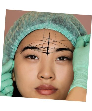 Angoily 2pcs Ink Eyebrow Stencil with Handle Eyebrow Makeup Accessory Wire Ruler Make up Cosmetic - Buy Online on GoSupps.com