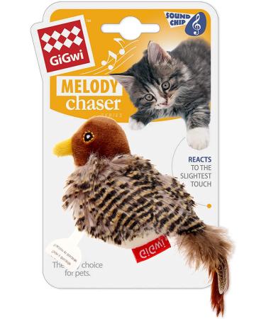 Gigwi Interactive Cat Toys: Squeaking Melody Chaser for Solo Play - Fun and Stimulating Kitten Toy for Boredom Birds - Buy Online on GoSupps.com