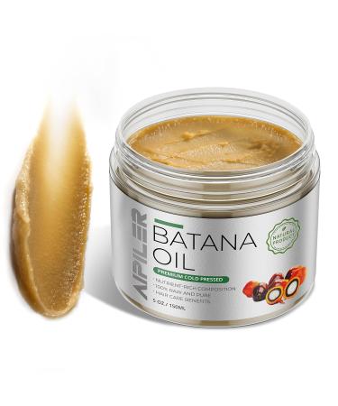 Organic Batana Oil for Hair Growth: Dr Sebi 100% Pure and Raw Honduras Hair Treatment Oil - Veganic Pre or Post Shower Hair care for Both Women and Men 150ml