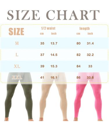 QiaTi Men's Long Johns Bottoms - Comfortable XL Pink Long Johns Underwear for Men | International Shipping Available - Buy Online on GoSupps.com