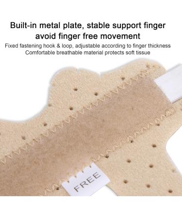 Keenso Finger Splint for Arthritis & Fracture Support | Aluminum Finger Brace for Swelling Relief | Fits Index Middle & Ring Finger 4.3x3.3in - Buy Online on GoSupps.com