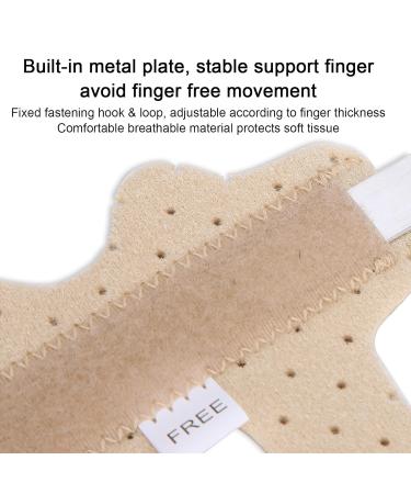 Milltrip Finger Splint Brace for Finger Sprain & Fracture Support - Skin Color | International Shipping Available - Buy Online on GoSupps.com