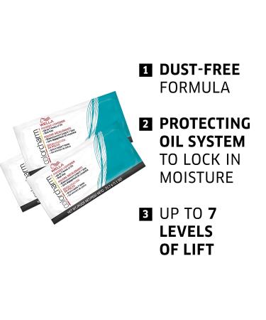 WELLA Colorcharm Powder Hair Lightener 1.1 oz - Professional Hair Bleaching Packet - Buy Online on GoSupps.com