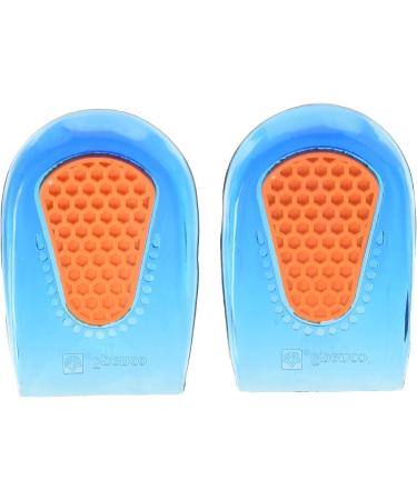 Gel Heel Cup Inserts for Heel Pain Relief - Medium/Large Women's 9-12.5/Men's 8-11.5 - Buy Online on GoSupps.com