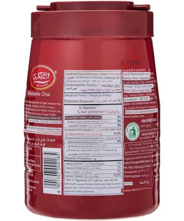 Wagh Bakri Masala Tea 250 g aromatic mix with cardamom cinnamon ginger and spices spicy delight ideal for traditional Indian masala chai with Kajal sticker - Buy Online on GoSupps.com