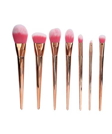 Professional Powder Blush Makeup Brushes - 8 Piece Set with Soft Fine Fiber Ideal for Beginners & Artists | International Shipping - Buy Online on GoSupps.com